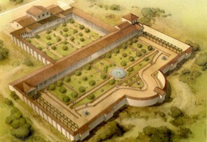 Ricostruzione villa romana