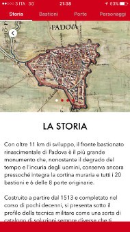 app MMM Padova mura