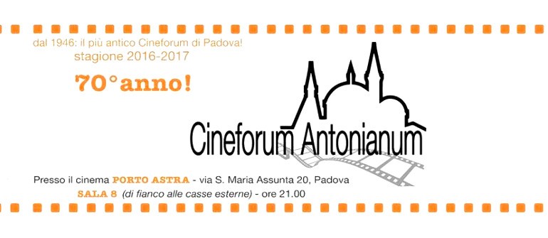 cineforum antonianum 2016 cinema a Padova