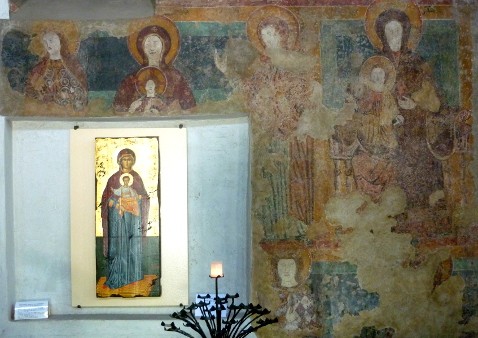 affreschi Chiesa Santa Maria Arquà Petrarca