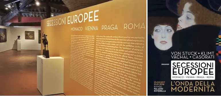 mostra Secessioni Europee Monaco Vienna Praga Roma- Palazzo Roverella Rovigo