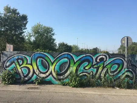 Graffiti street art Padova Boogie