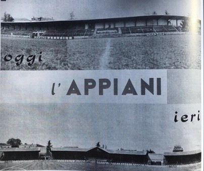 Stadio Appiani - tribuna - Padova Sparita