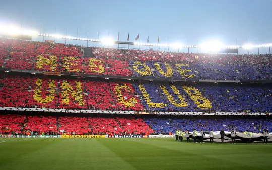 calcio e marketing barcelona camp nou