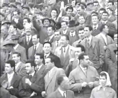 tifosi del Calcio Padova anni Cinquanta