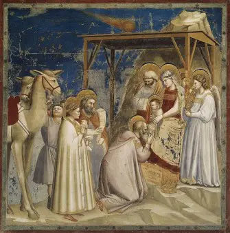Giotto Adorazione dei Magi Cappella degli Scrovegni Padova