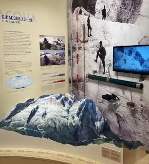 Museo di Geografia ghiacciaio della Marmolada