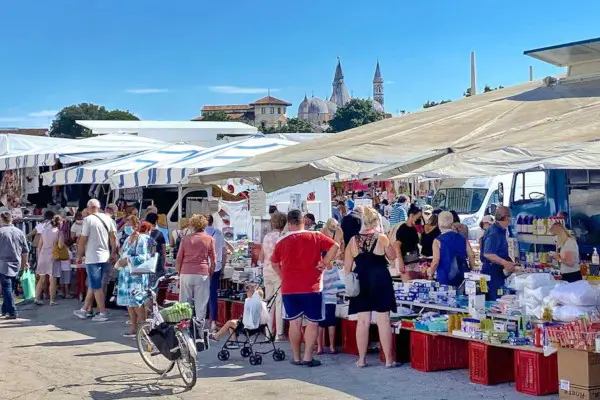 mercato Prato della Valle Padova