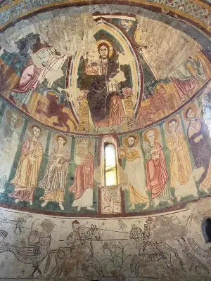 affreschi romanici in Veneto