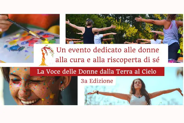 La Voce delle Donne dalla Terra al Cielo festival benessere 11-12 settembre in provincia di Padova
