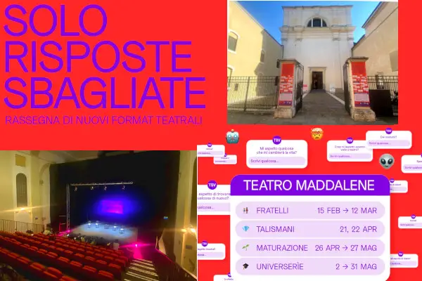 Solo risposte sbagliate teatro Maddalene Padova